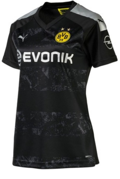 Camisa feminina oficial Puma Borussia Dortmund 2019 2020 II